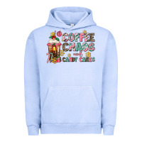 Pigment Grape Ice coffee chaos and candy canes Urban Hoodie - AdoDesignShop