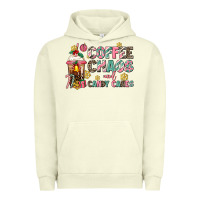 Pigment Pistachio coffee chaos and candy canes Urban Hoodie - AdoDesignShop