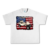 Lunar Rock golf cart american flag Urban Heavy Tee - Artiststas