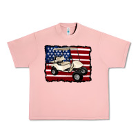 Salmon golf cart american flag Urban Heavy Tee - Artiststas