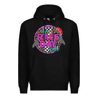 Black it's race day y'all Premium Hoodie - AdoDesignShop