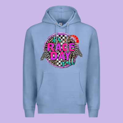 It's Race Day Y'all Premium Hoodie Designed By Adodesignshop