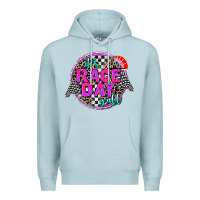 Blue Mist it's race day y'all Premium Hoodie - AdoDesignShop