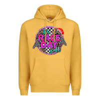 Mustard it's race day y'all Premium Hoodie - AdoDesignShop