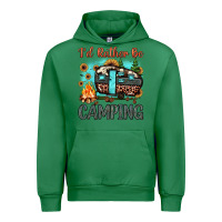 Emerald i'd rather be camping Urban Hoodie - JahusDesignShop