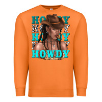 Carrot howdy howdy black girl Premium Sweatshirt - texasbilliewilder