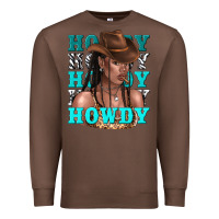 Chestnut howdy howdy black girl Premium Sweatshirt - texasbilliewilder