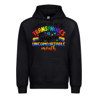 Black wishing all of the transphobes uncomfortable month Urban Hoodie - Artiststas
