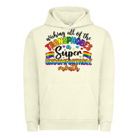 Pigment Pistachio wishing all of the transphobes uncomfortable month Urban Hoodie - Artiststas