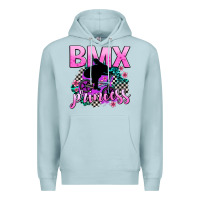 Blue Mist bmx princess Premium Hoodie - AdoDesignShop