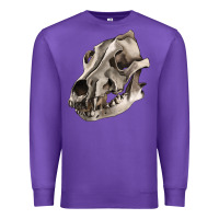 Purple Wolf skull Premium Sweatshirt - RanaPortraitStore