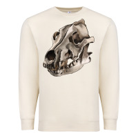 Sandshell Wolf skull Premium Sweatshirt - RanaPortraitStore