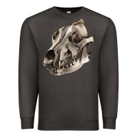 Smoke Wolf skull Premium Sweatshirt - RanaPortraitStore