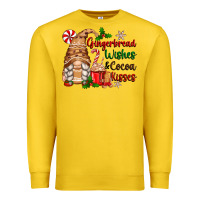 Lemon gingerbread wishes and cocoa kisses Premium Sweatshirt - Zillion Design Studio