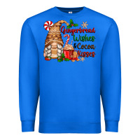 True Royal gingerbread wishes and cocoa kisses Premium Sweatshirt - Zillion Design Studio