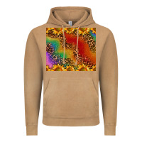 Vintage Camel pride sunflower  rainbow leopard Vintage Hoodie - AdoDesignShop