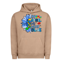 Pigment Burro in april we wear blue sunflower Urban Hoodie - Artiststas