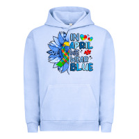 Pigment Grape Ice in april we wear blue sunflower Urban Hoodie - Artiststas