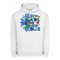 Pigment Lunar Rock in april we wear blue sunflower Urban Hoodie - Artiststas
