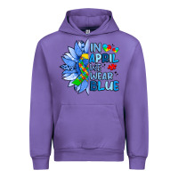 Tulip in april we wear blue sunflower Urban Hoodie - Artiststas