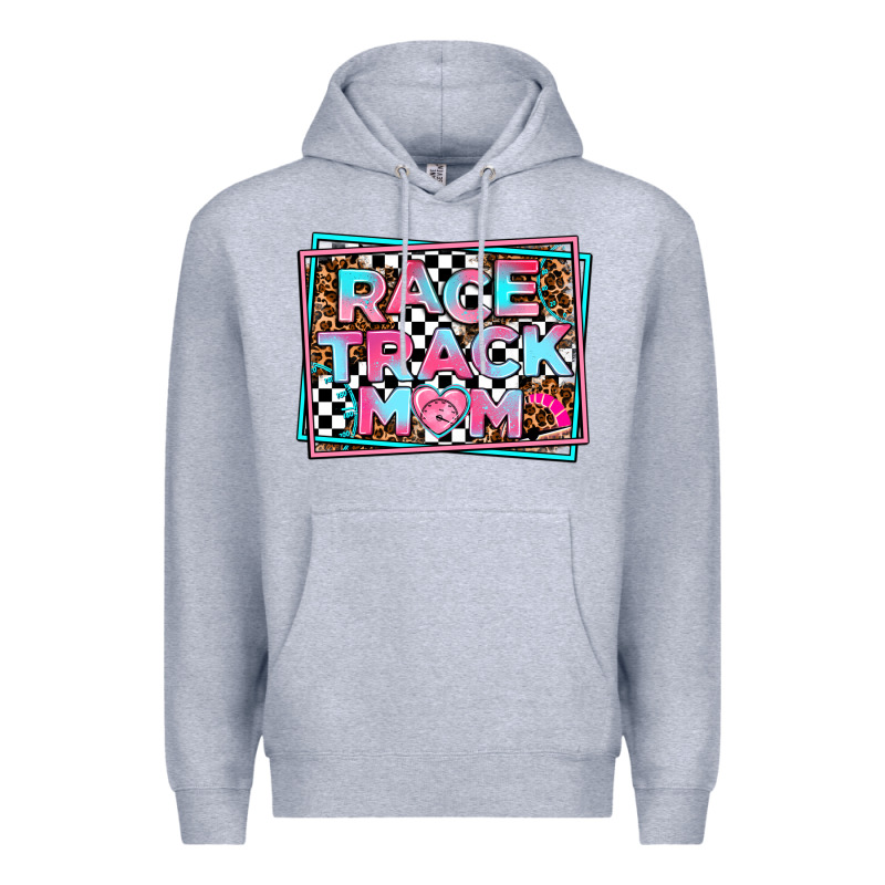 Race Track Mom Premium Hoodie by AdoDesignShop | Teevron