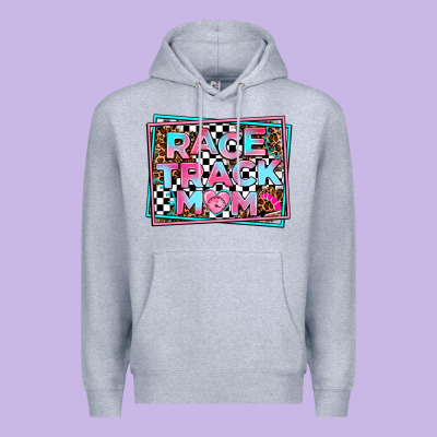 Race Track Mom Premium Hoodie Designed By Adodesignshop