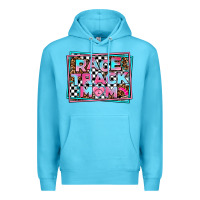 Ocean Blue race track mom Premium Hoodie - AdoDesignShop