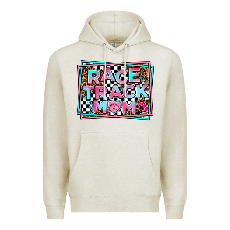 Race Track Mom Premium Hoodie by AdoDesignShop | Teevron