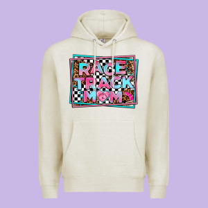 Race Track Mom Premium Hoodie Designed By Adodesignshop