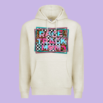 Race Track Mom Premium Hoodie Designed By Adodesignshop