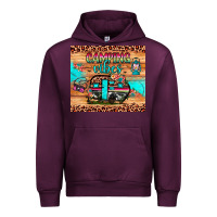 Mauve Wine camping vibes Urban Hoodie - JahusDesignShop