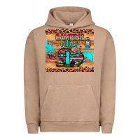 Pigment Burro camping vibes Urban Hoodie - JahusDesignShop