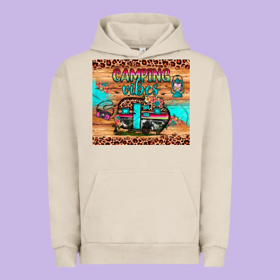 Camping Vibes Urban Hoodie Designed By Jahusdesignshop