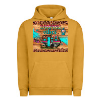Pigment Peanut Butter camping vibes Urban Hoodie - JahusDesignShop