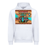 White camping vibes Urban Hoodie - JahusDesignShop