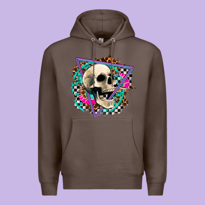 Race Skull Premium Hoodie Designed By Adodesignshop