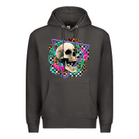 Smoke race skull Premium Hoodie - AdoDesignShop