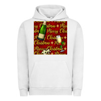 Pigment Lunar Rock merry christmas champagne seamless pattern Urban Hoodie - BundleAndBundleShop