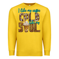 Lemon i like my coffee cold like my soul Premium Sweatshirt - texasbilliewilder