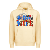 Pina Colada police wife Premium Hoodie - AdoDesignShop