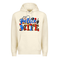 Sandshell police wife Premium Hoodie - AdoDesignShop