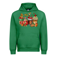 Emerald christmas cookie coffee cups Urban Hoodie - AdoDesignShop