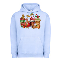 Pigment Grape Ice christmas cookie coffee cups Urban Hoodie - AdoDesignShop