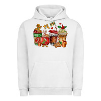 Pigment Lunar Rock christmas cookie coffee cups Urban Hoodie - AdoDesignShop
