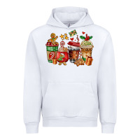 White christmas cookie coffee cups Urban Hoodie - AdoDesignShop