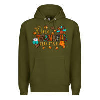 Army Green one thankful nurse Premium Hoodie - JahusDesignShop