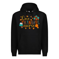 Black one thankful nurse Premium Hoodie - JahusDesignShop