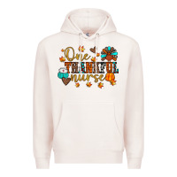 Pale Pink one thankful nurse Premium Hoodie - JahusDesignShop