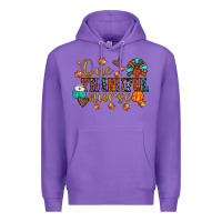 Purple one thankful nurse Premium Hoodie - JahusDesignShop