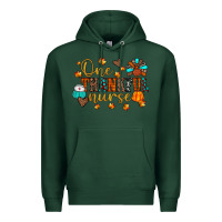 Sports Green one thankful nurse Premium Hoodie - JahusDesignShop